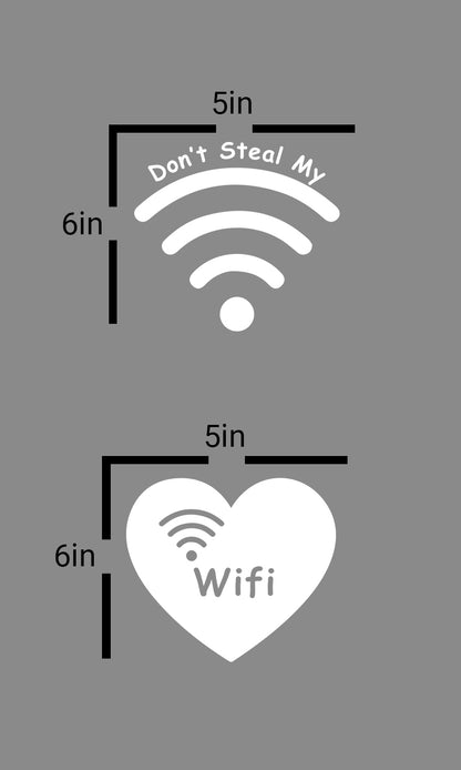 DHAGA Don't Steal My WIFI Couple Tees