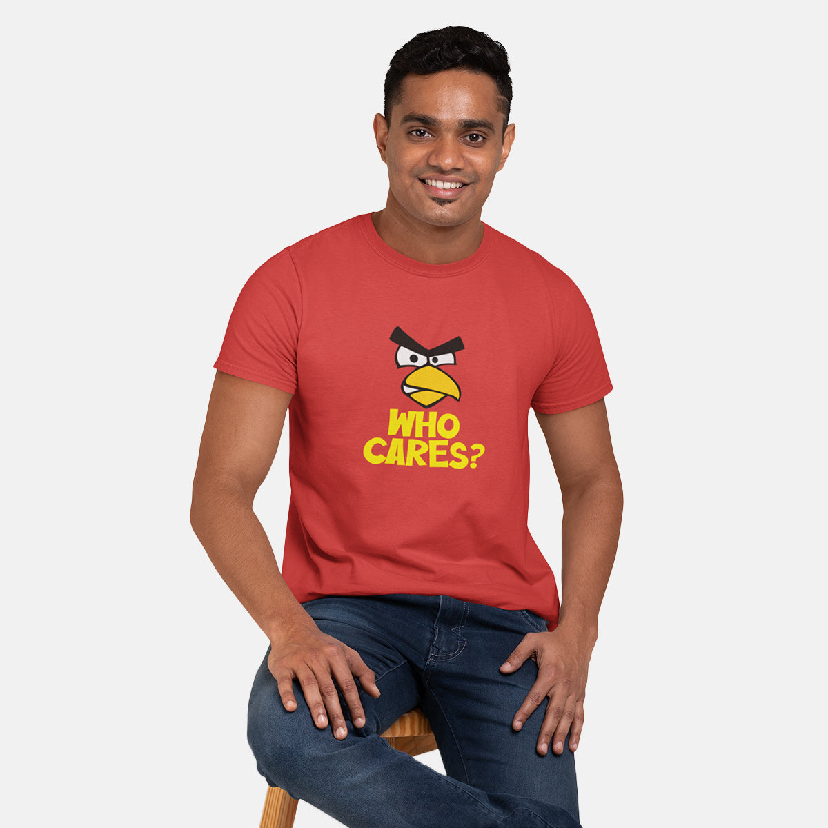 Dhaga Who Cares Graphic T-Shirt