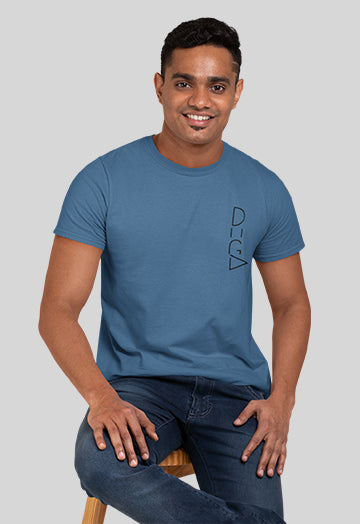 Dhaga Exclusive Pocket Logo Design Men T-shirt Style-5