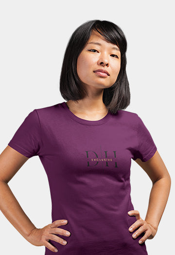 Dhaga Exclusive Pocket Logo Design Women T-shirt Style-4