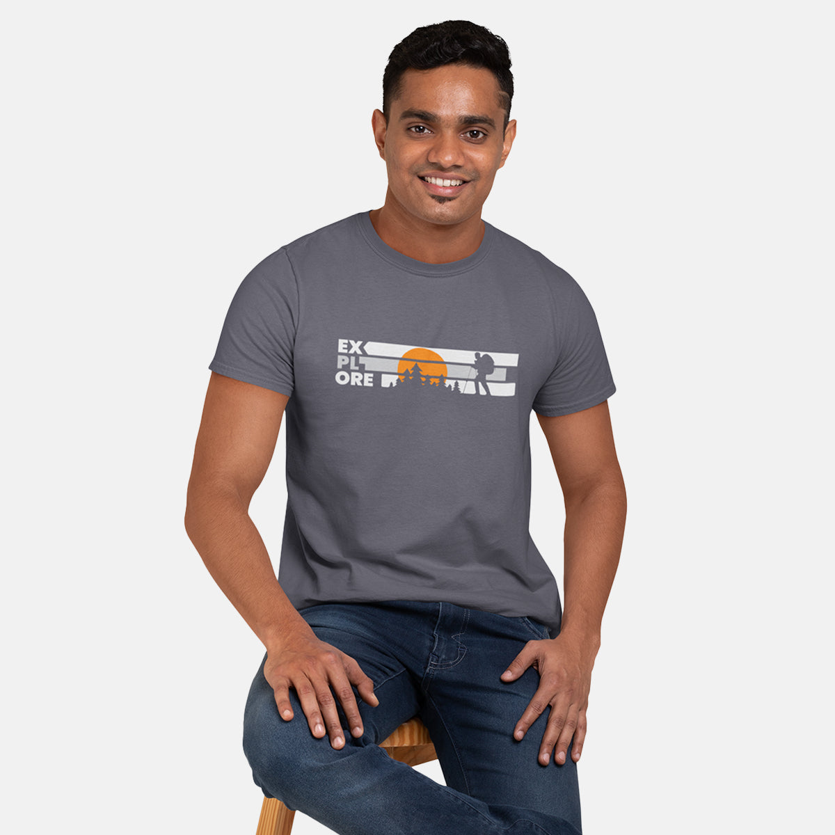 Dhaga Explore Graphic T-Shirt