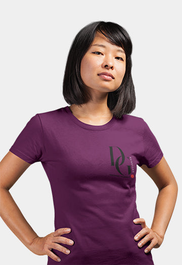 Dhaga Exclusive Pocket Logo Design Women T-shirt Style-2