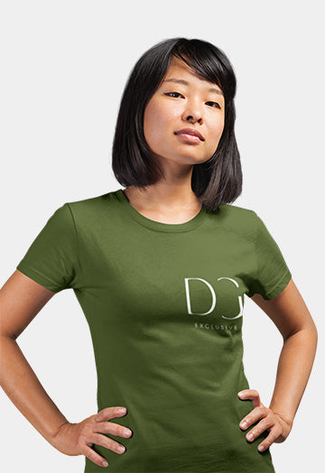 Dhaga Exclusive Pocket Logo Design Women T-shirt Style-3