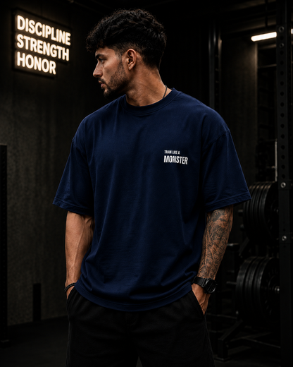 Monster Series | Train Like A Monster Oversized Tee