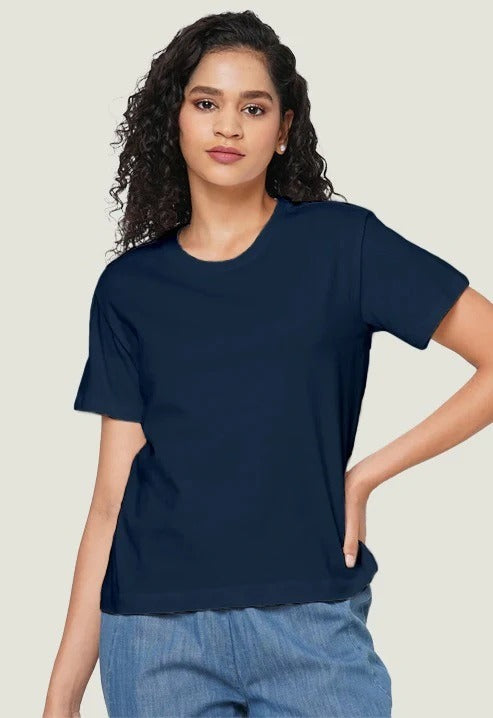 3 in One Combo Dhaga Unisex T-Shirts (Olive Green, Dark Blue & Light blue )