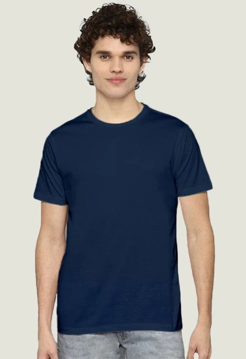 3 in One Combo Dhaga Unisex T-Shirts (Olive Green, Dark Blue & Light blue )