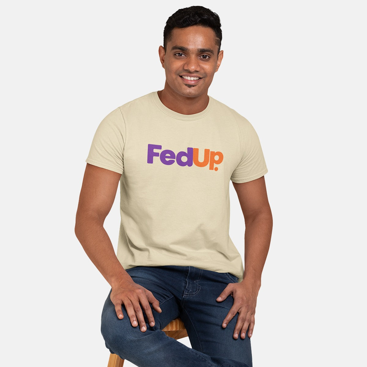 Dhaga Feed Up  Graphic T-Shirt