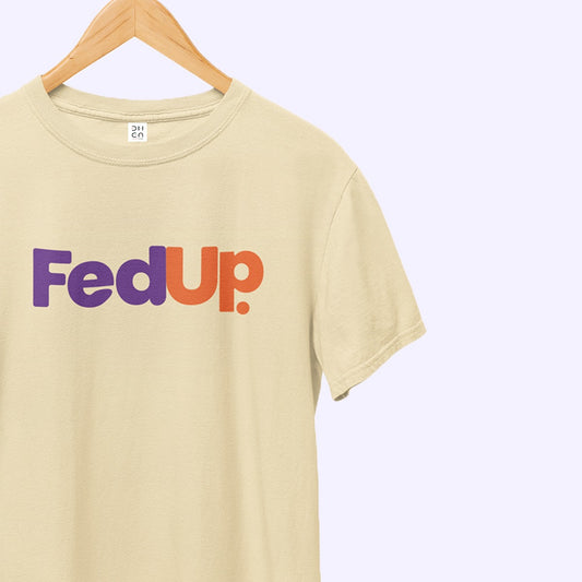 Dhaga Feed Up  Graphic T-Shirt