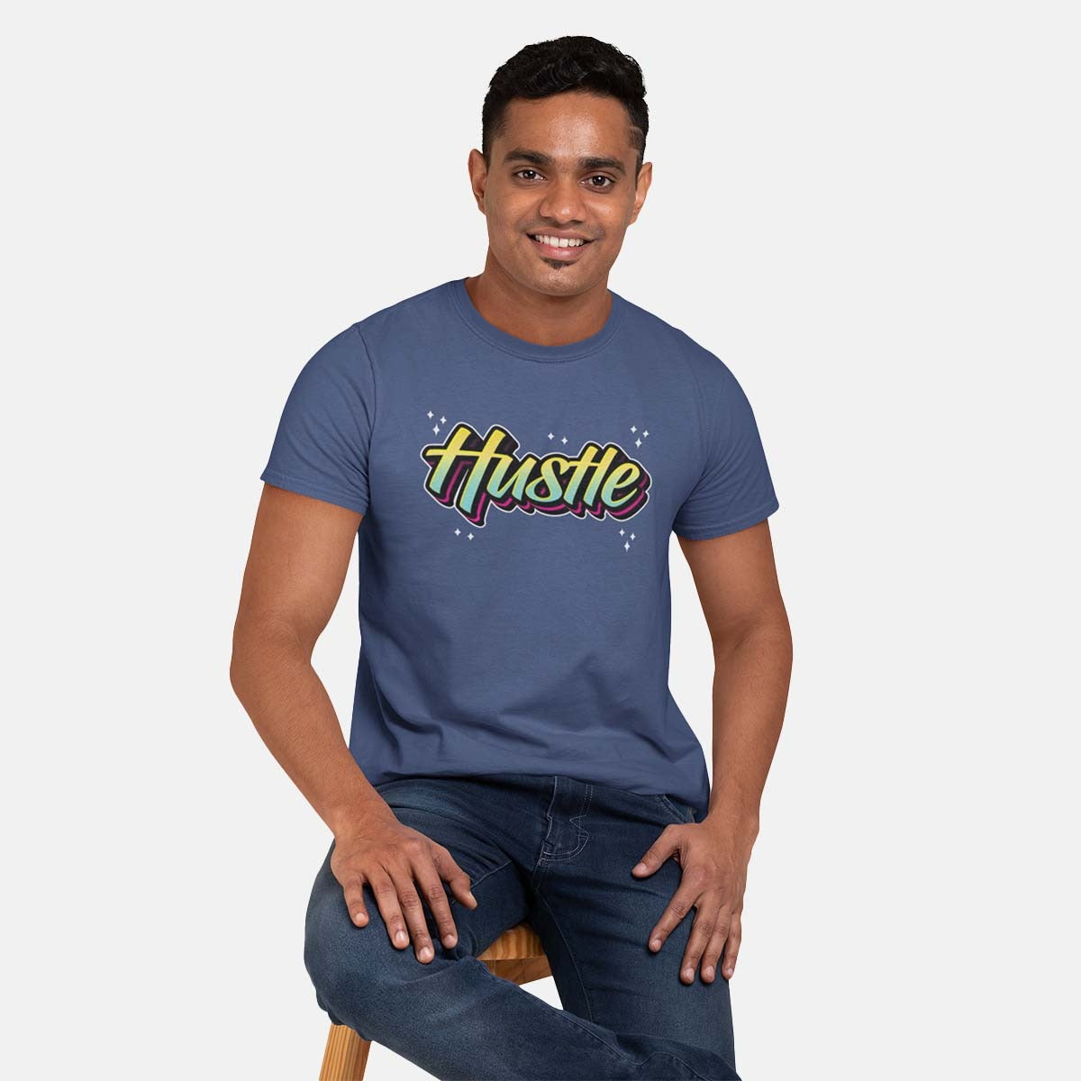 Dhaga Hustle  Graphic T-Shirt