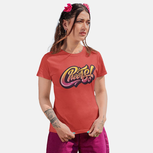 Dhaga Cheers Women T-Shirt