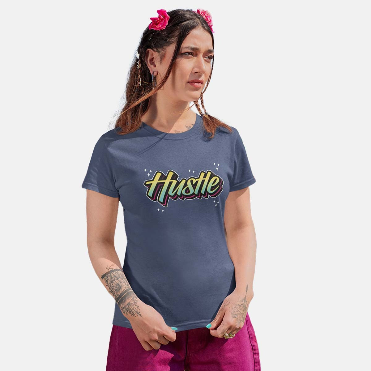 Dhaga Hustle Women T-Shirt