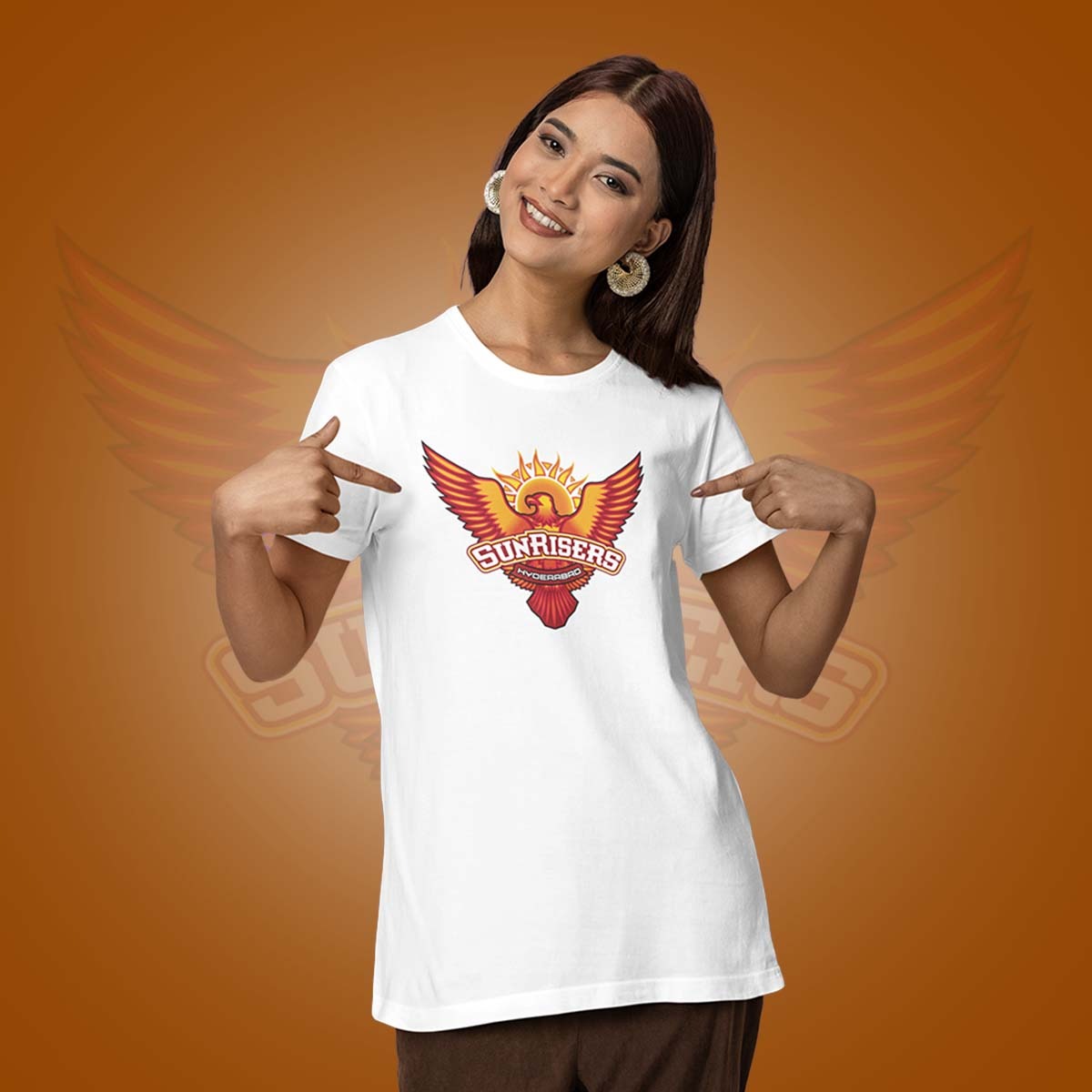 DHAGA Sunrisers Hyderabad T-Shirt