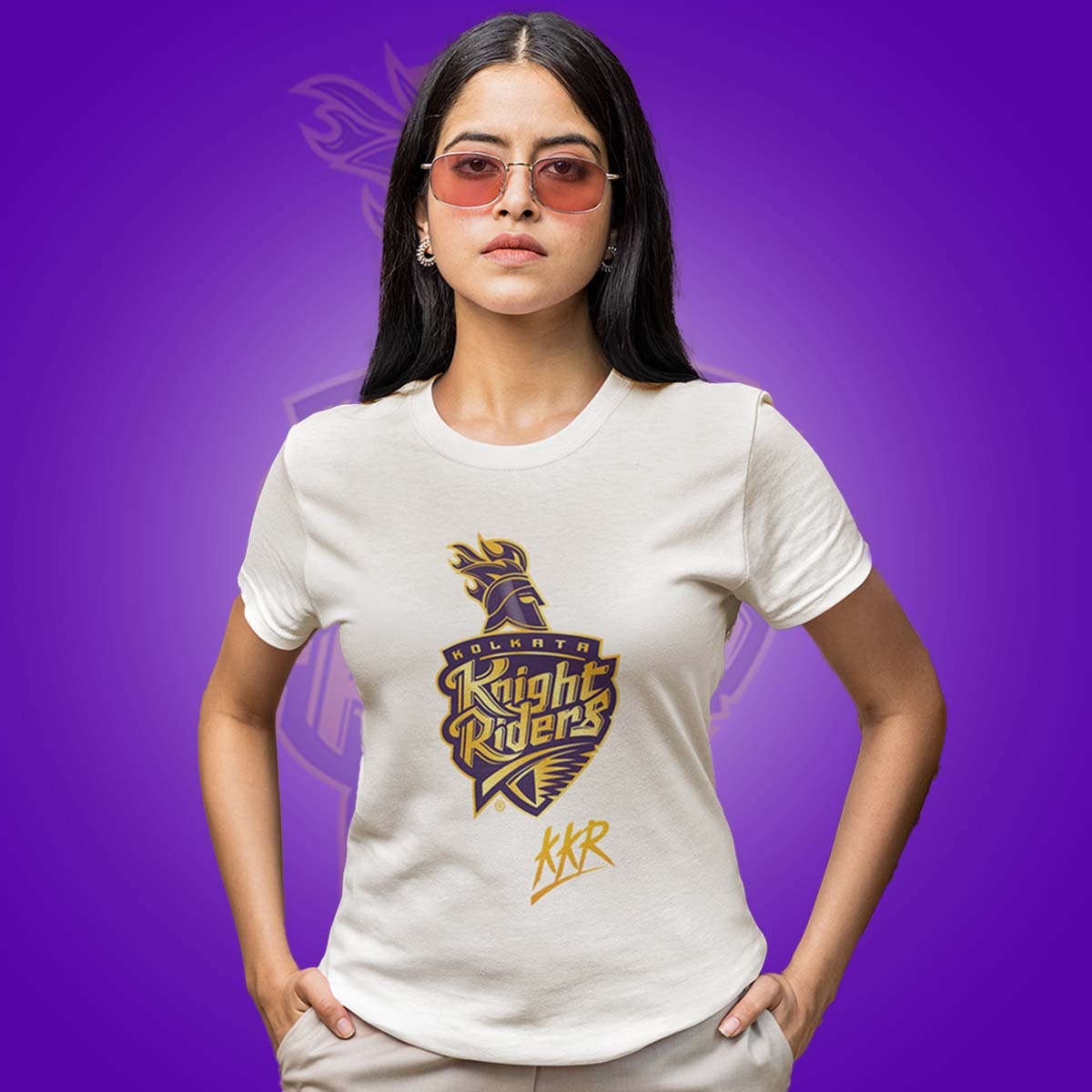 DHAGA Kolkata Knight Riders T-Shirt