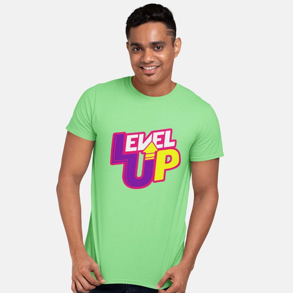 Dhaga Level Up  Graphic T-Shirt