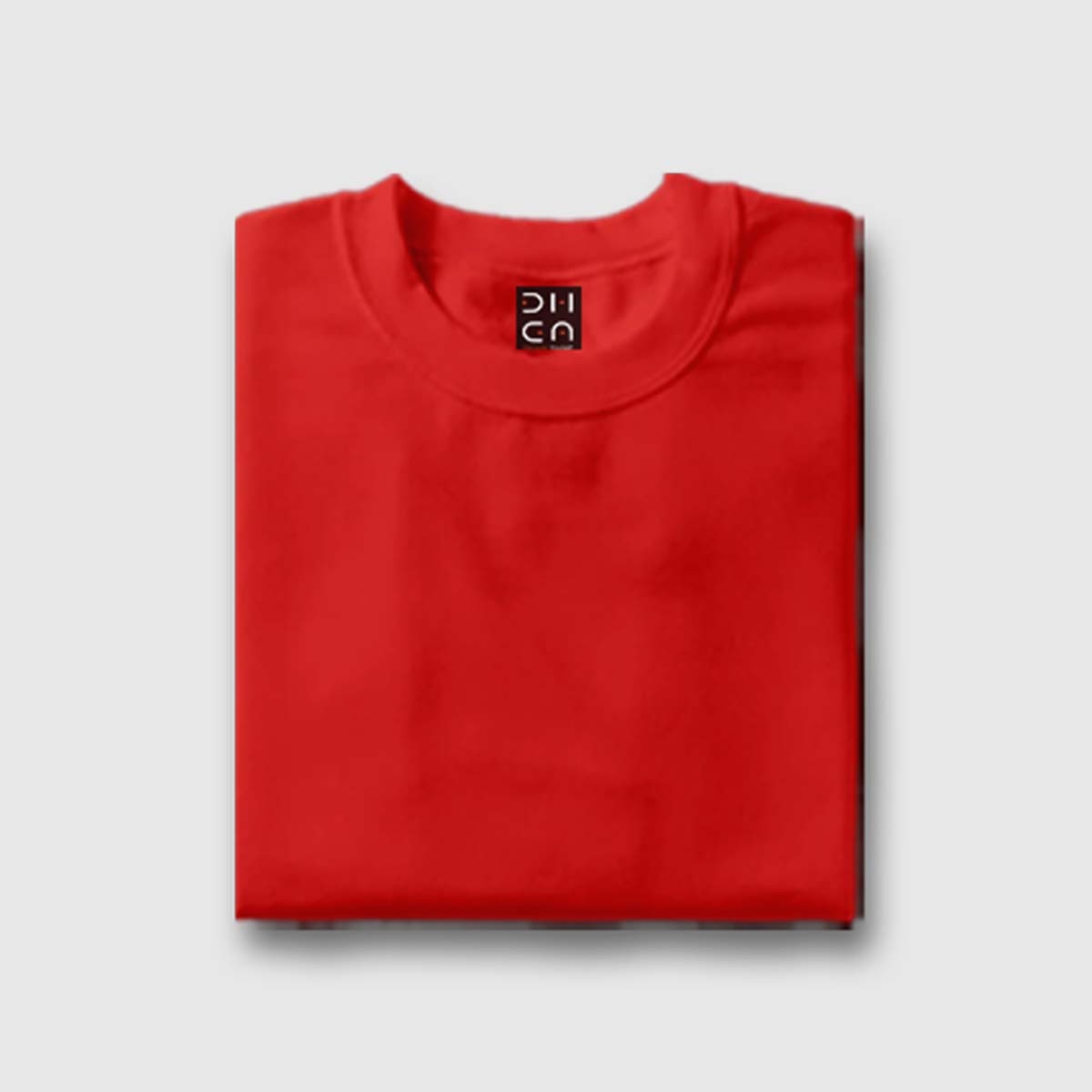 Dhaga Red Women Basic T-Shirt