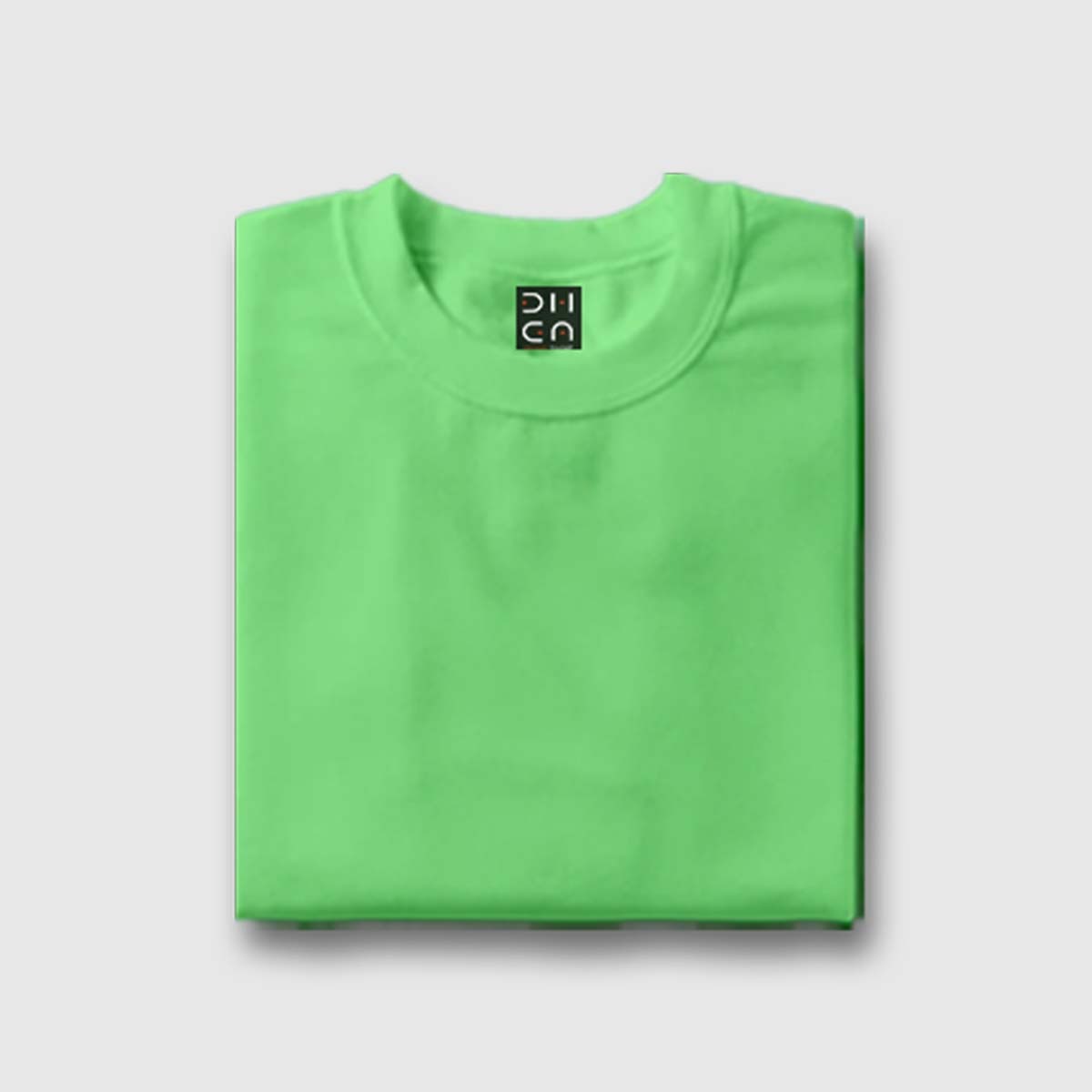 Dhaga Light Green Women Basic T-Shirt