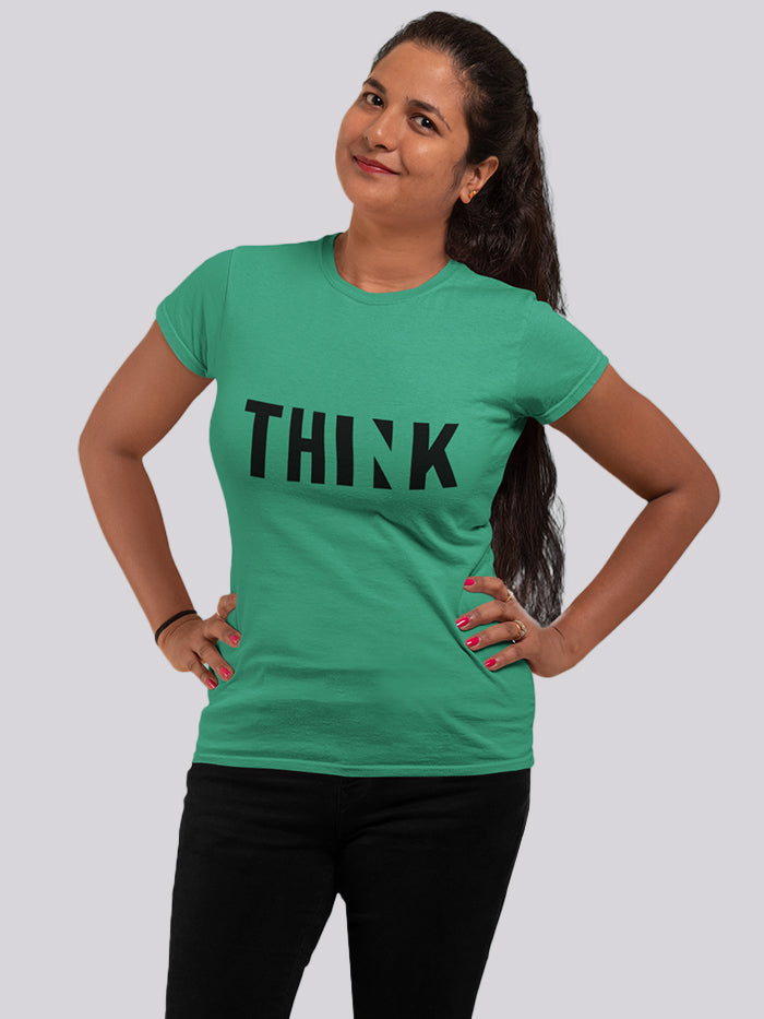 Dhaga Premium Think Graphic Unisex T-Shirt ! Buy 1 Get 1 Free